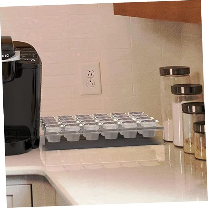 Alipis Transparent Acrylic Coffee Capsules Rack Coffee Pod Storage Organizer - Image 7