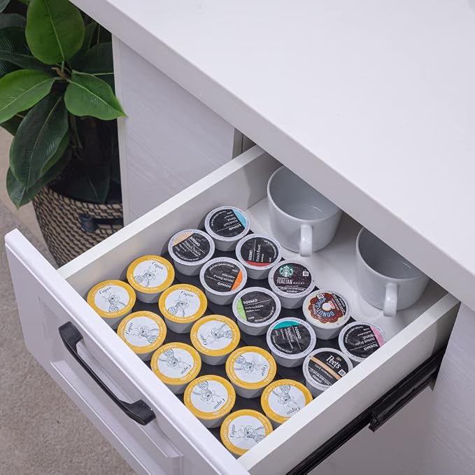 Coffee Pod Storage Organizer for Kitchen Drawer, Holders 40 K CUP, Premium - Image 6