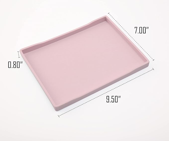 Pink Small Serving Tray, Countertop Organizer | - Image 6