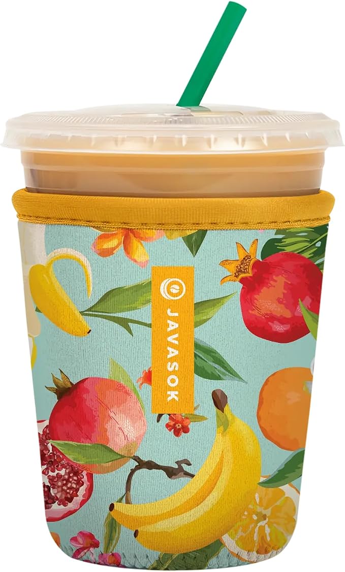 Sok It JavaSok Iced Coffee & Cold Soda Insulated Neoprene Cup Sleeve by SokIt