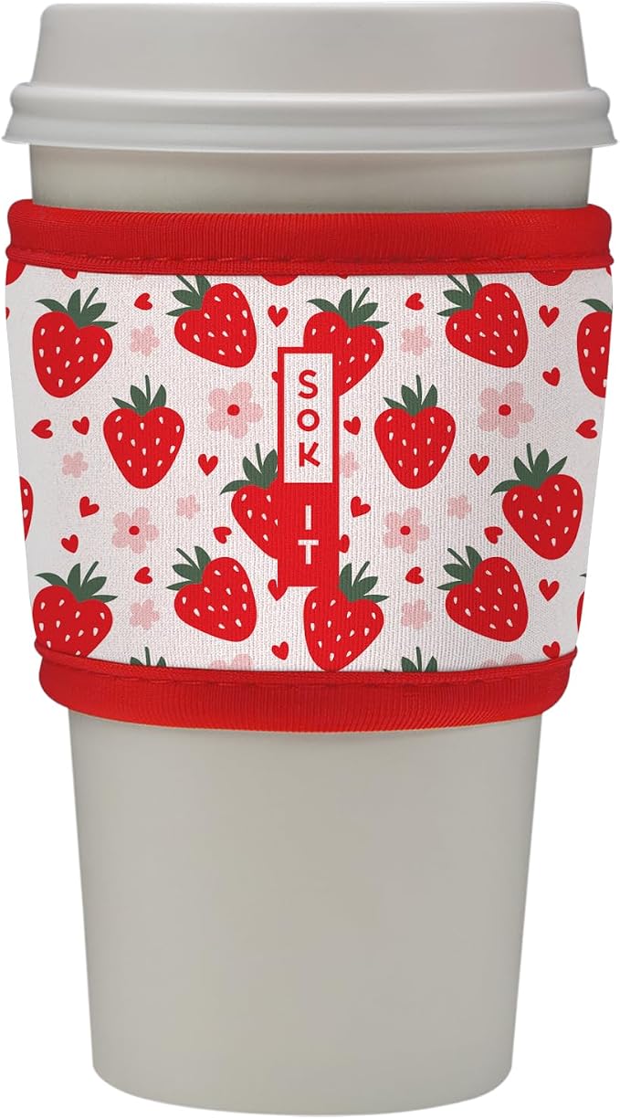 Sok It HotSok Coffee & Tea Reusable Insulated Neoprene Cup Sleeve by SokIt
