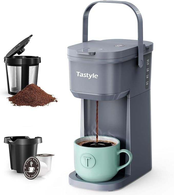 Tastyle K302 Single Serve One Cup Coffee Maker, by Tastyle