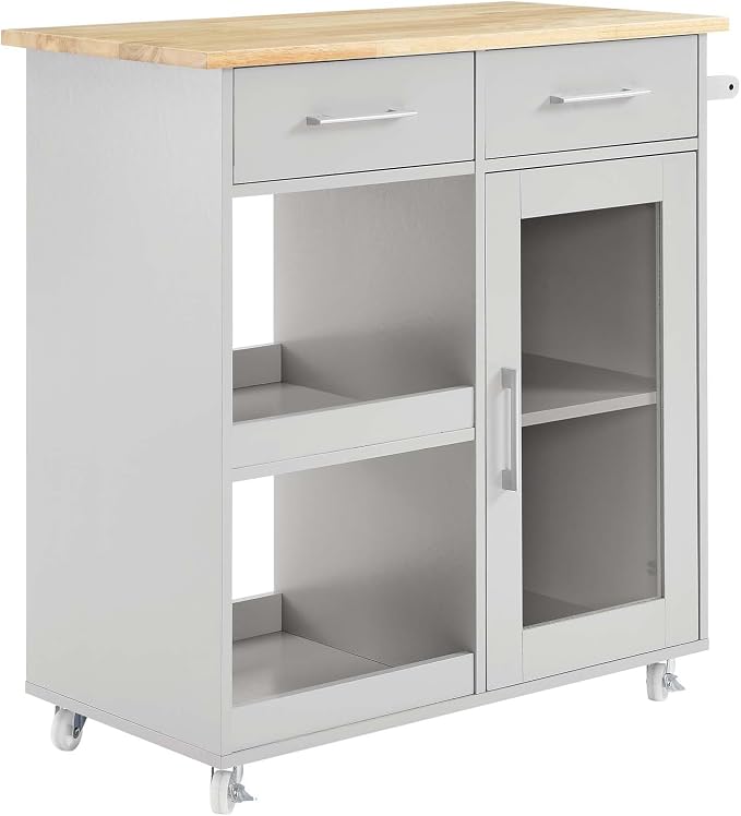 Modway Culinary Rolling Kitchen Cart by Modway