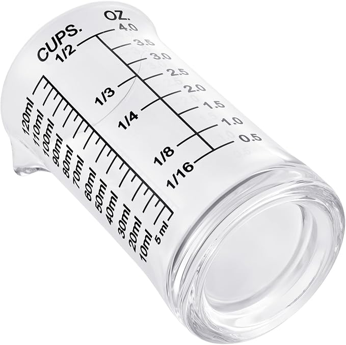 Ackers 4oz Glass Measuring Cup – Shot Glass - Image 8