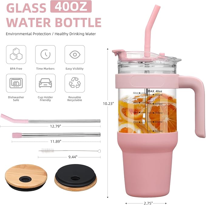 chunmo 40 oz Glass Tumbler - Image 4