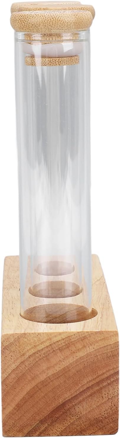 AUNMAS 12 Pack Coffee Bean Storage Tubes Single Dose Coffee Bean Cellars Glass - Image 8