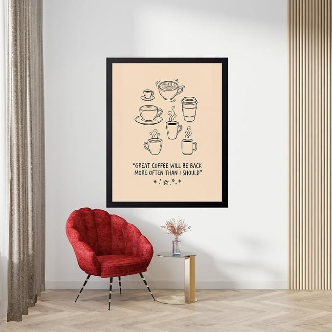 Lawrence Williams Designs Great Coffee Will Be Back Poster - Image 5