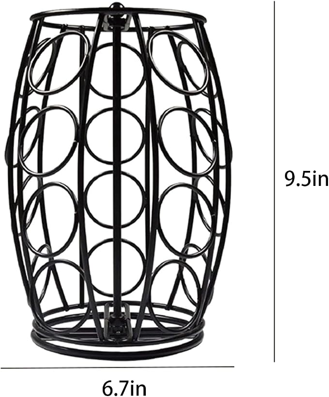 Coffee Pods Storage Organizer Stand, Coffee Pod Carousel, Spins 360-Degrees - Image 7