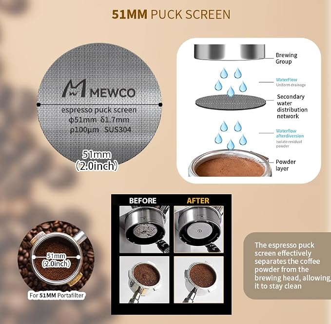7 Pack Espresso Tamper Station&Coffee Distributor Tamper&Espresso WDT - Image 8