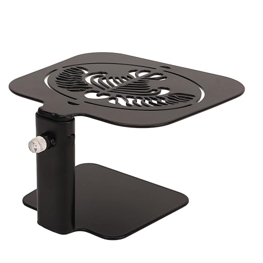 Coffee Scale Stand Carbon Steel Adjustable Height Weighing Rack - Image 3