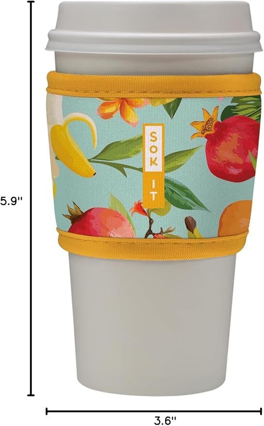 Sok It HotSok Coffee & Tea Reusable Insulated Neoprene Cup Sleeve - Image 7