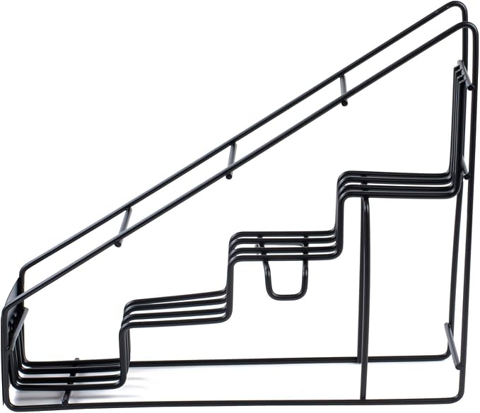 Restaurantware Restpresso 14 x 4 x 12 Inch Coffee Syrup Rack 1 4-Tier Syrup - Image 11