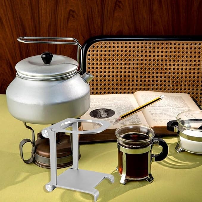 Foldable Coffee Drip Holder Aluminum Coffee Dripper Station Portable Pour Over - Image 5