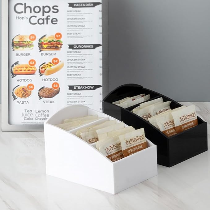 BinaryABC Coffee Bar Sugar Packet Holder, Sugar Packet Organizer, Tea Bag - Image 7