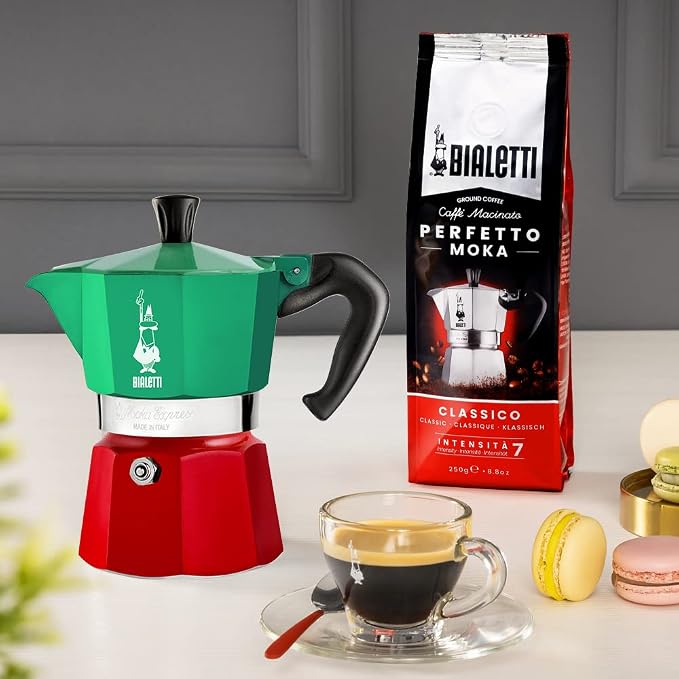 Bialetti - Moka Express Italia Collection: Iconic Stovetop Espresso Maker - Image 3