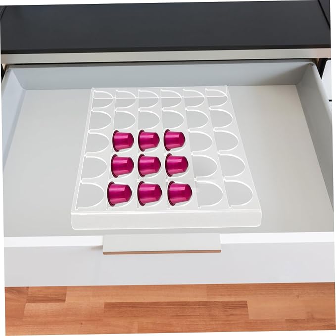 30grids Coffee Capsules Holder Rack Acrylic Organizer - Image 6