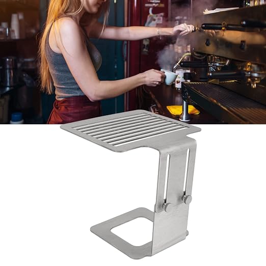 Stainless Steel Coffee Machine Scale Rack Height Adjustable Weighing Stand - Image 4