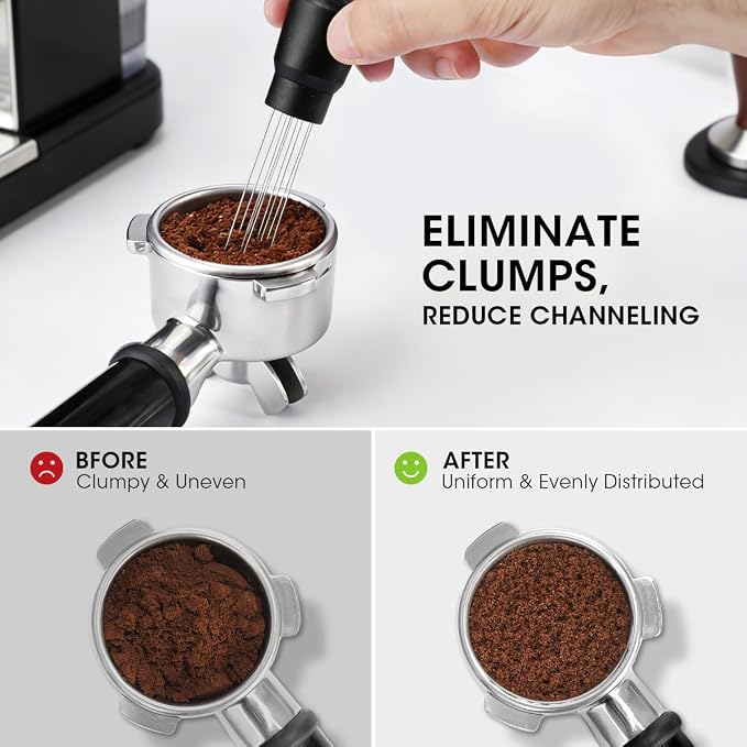 Aieve WDT Tool Espresso, Magnetic Coffee Distribution Tool Compatible - Image 3