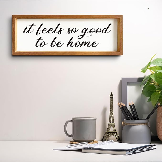 It Feels so Good to Be Home Wooden Picture Frame Photo Frame - Image 4