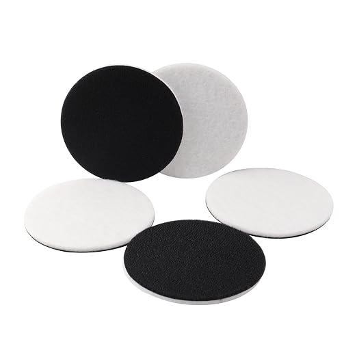 Polishing Pad, SPTA 5 Pcs 3'' Car Polishing Discs Microfiber Polishing Buffing by SPTA