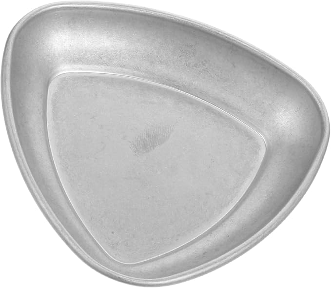 Vintage Coffee Bean Serving Tray Stainless Steel Weighing Dish by BUGUUYO