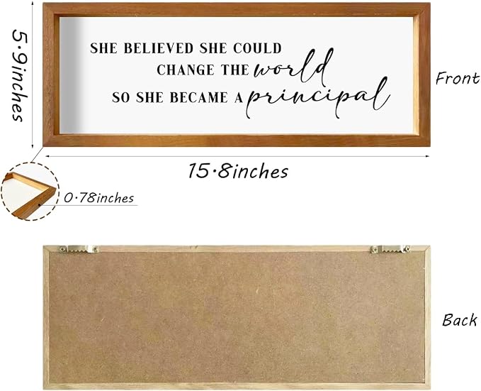 Inspirational Quotes Motivational Rustic Country Affirmations Decorative Wooden - Image 2
