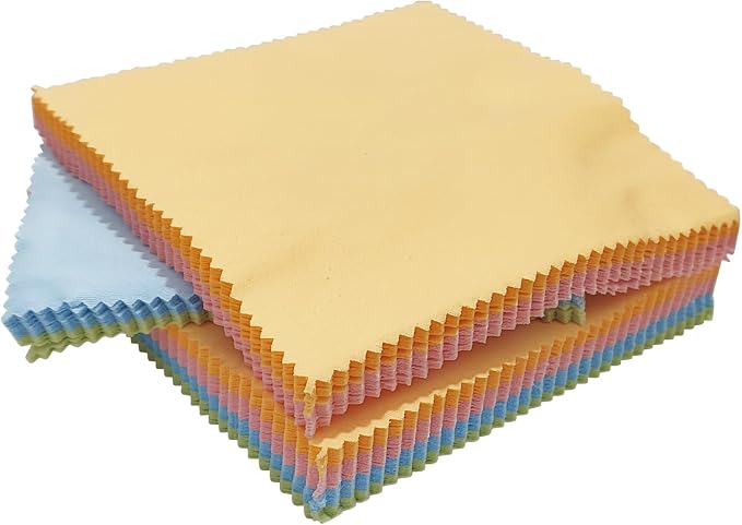 100pcs Microfiber Glasses Cleaning Cloth Lens Cleaning Cloths - Image 2