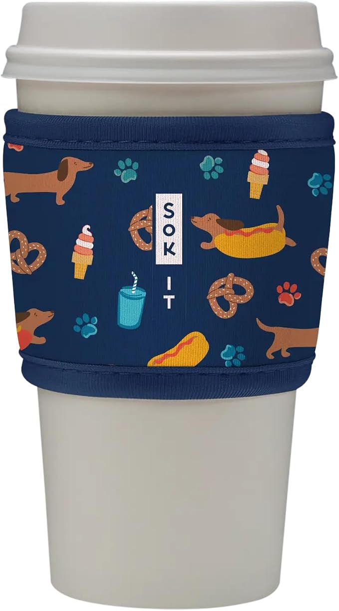 Sok It HotSok Coffee & Tea Reusable Insulated Neoprene Cup Sleeve by SokIt
