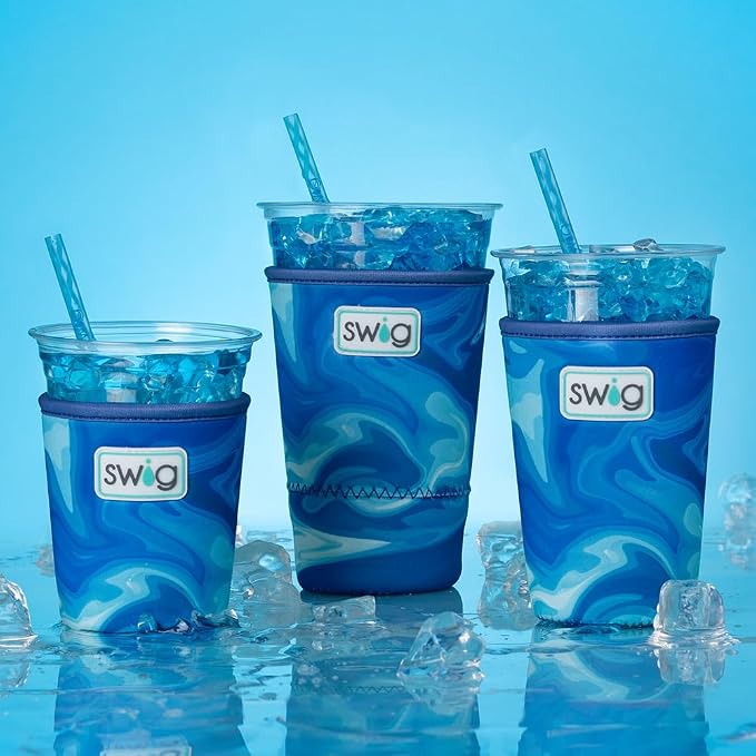 Swig Life Large Iced Cup Coolie, 30-32oz Iced Coffee Cup Insulator Sleeve - Image 6