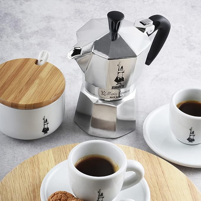Bialetti Moka Express Iconic Italian Stovetop Espresso Maker - Image 2