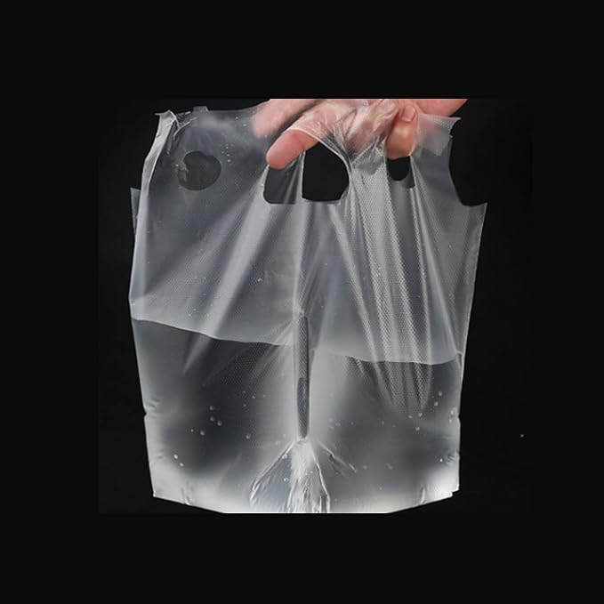 100 Pack Clear Plastic Bags 2 Cup Beverage Carrier Drink Holder up to 32oz - Image 7