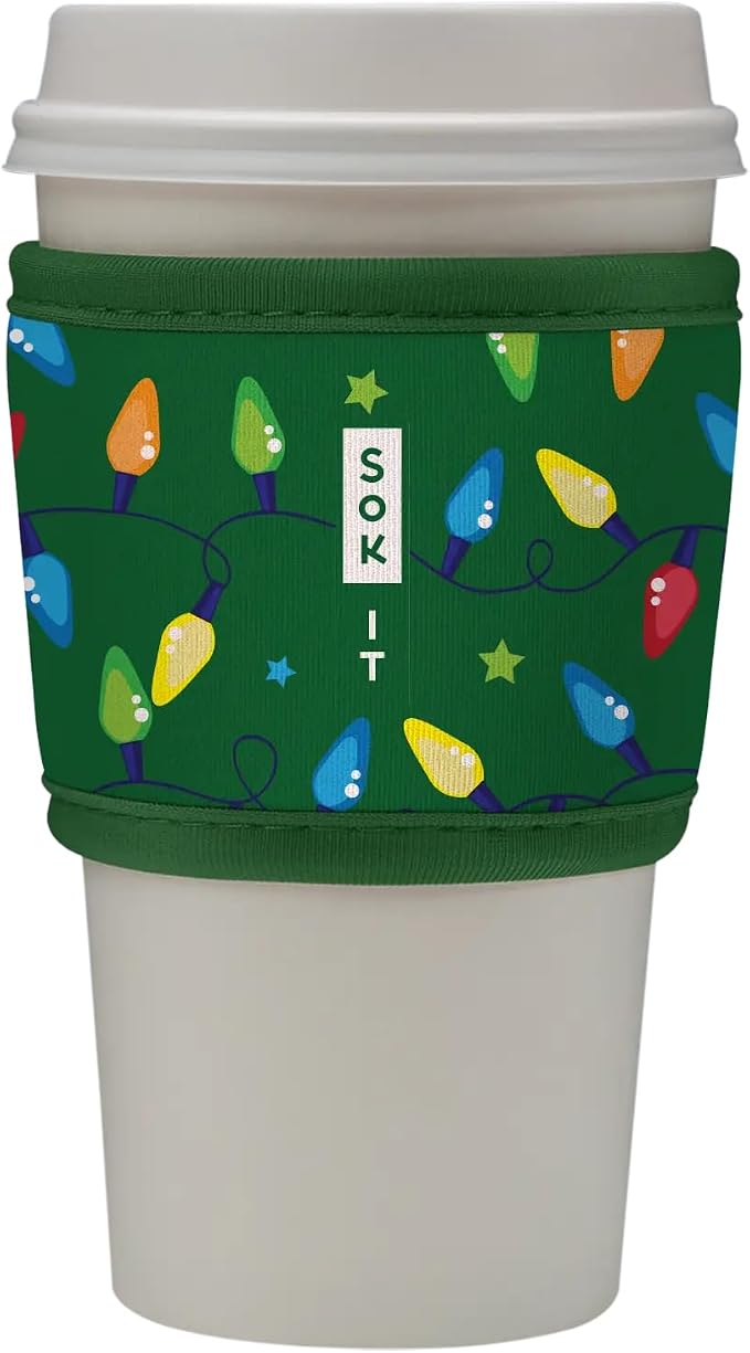Sok It HotSok Coffee & Tea Reusable Insulated Neoprene Cup Sleeve by SokIt
