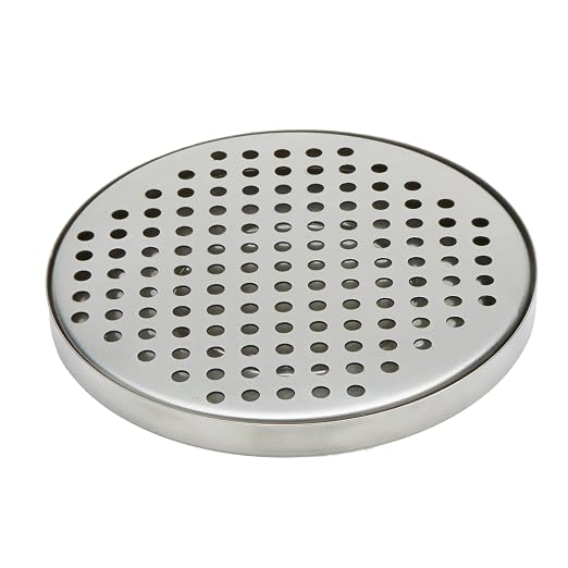 American Metalcraft DT3 Stainless Steel Drip Tray, 5.5"L x 5.5"W x 0.37"H by AmericanMetalcraftInc