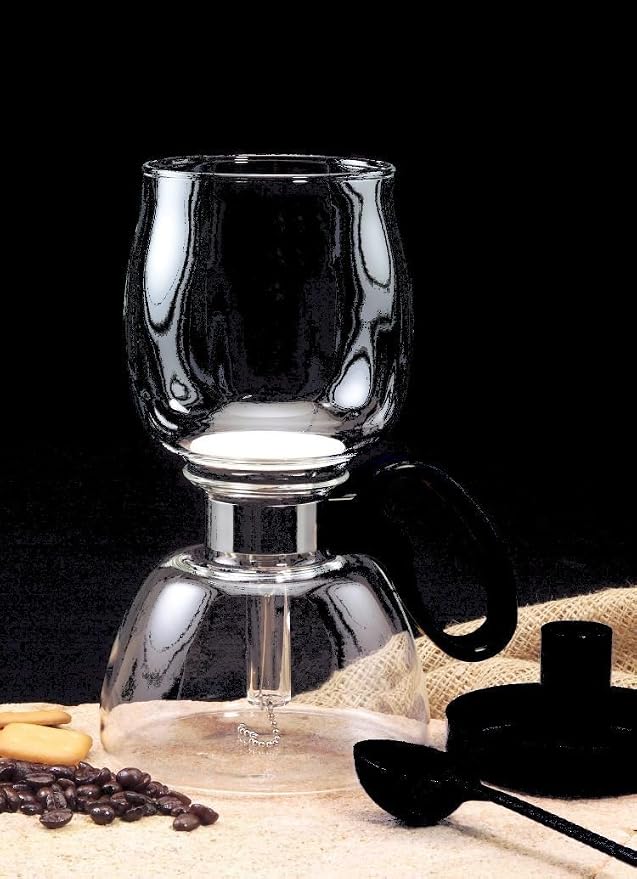 Yama Glass 5-Cup Stovetop Siphon Coffee Maker, 15 Oz Vacuum Brew, - Image 2