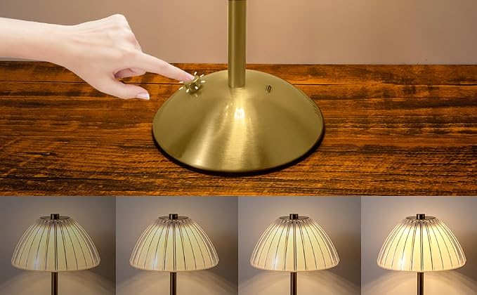 HAPYGI Portable Battery Operated LED Table Lamp - Image 5