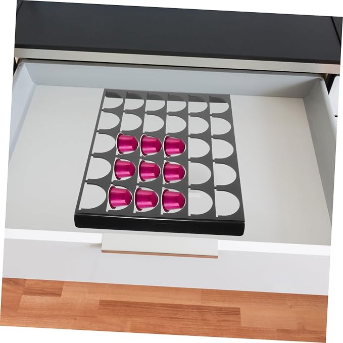 TEHAUX Coffee Capsules Holder Rack Acrylic Storage Organizer - Image 9