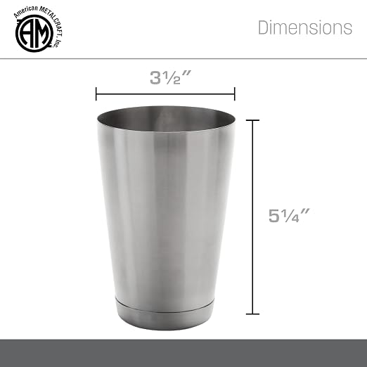 American Metalcraft BS18 Boston Shaker Replacement, Stainless Steel, 18 oz. - Image 4