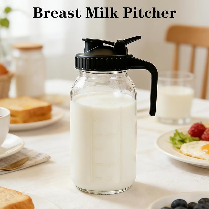 Cold Brew Coffee Maker, 32oz Mason Jar Pitcher - Image 6