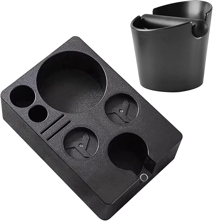 Portafilter Rack Coffee Distributor Holder Tamper Stand Adjust Height Tamping - Image 6