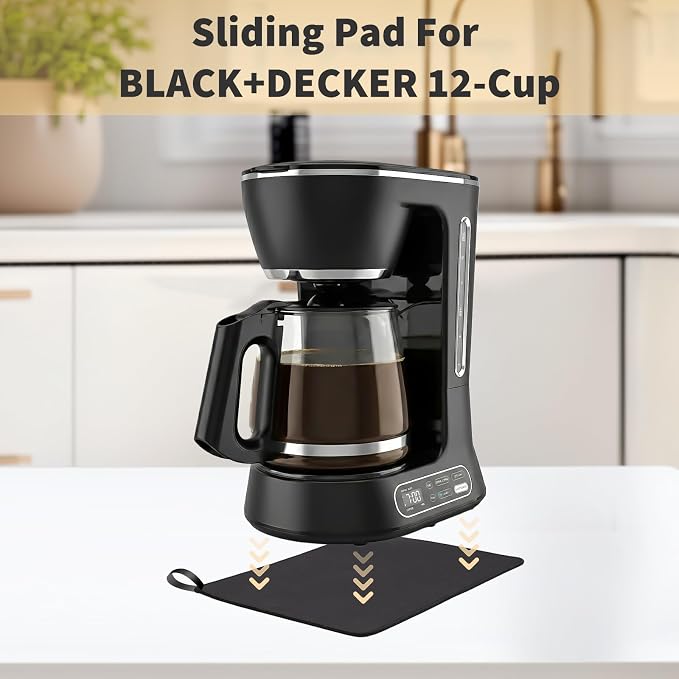 Sliding Pad for BLACK+DECKER Split Brew 12-Cup Digital Coffee Maker- Smooth - Image 3
