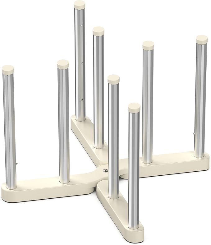 KORRTFID Reusable Storage Bag Drying Rack, Retractable Metal Bottle Drying Rack by KORRTFID