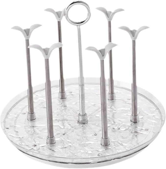 Cup Drying Rack Glass Cup Holder Rack Versatile Multifunctional Water Bottle by Unknown