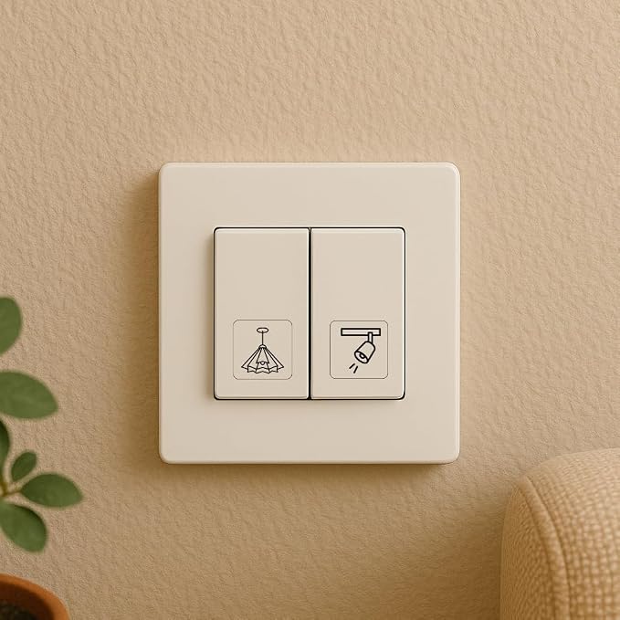 600 Pcs Home Wall Switches Light Switch Sticker Labels, Transparent Switch ID - Image 5