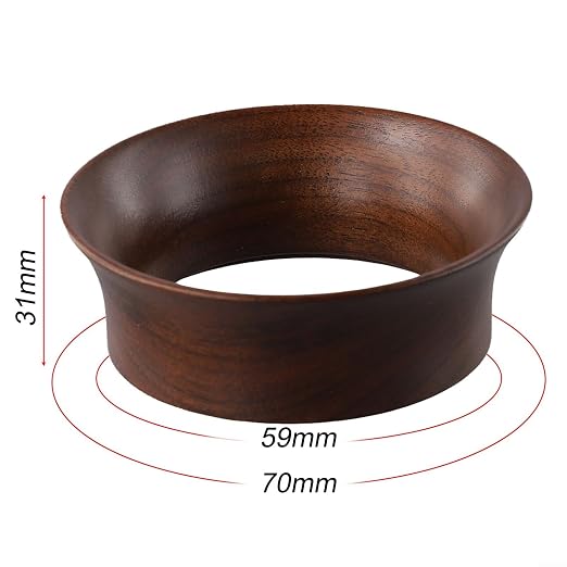 Magnetic Wooden Coffee Dosing Funnel - Image 2