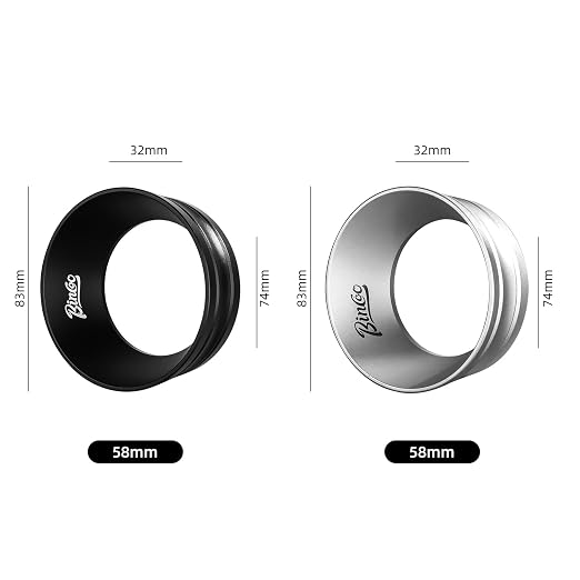Bincoo Espresso Dosing Funnel 58mm, More Tall Magnetic Aluminum Alloy - Image 5