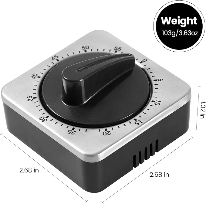 Kitchen Timers for Cooking, Chef Cooking Timer Clock - Image 3