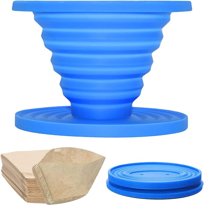Collapsible Pour Over Coffee Dripper Set by WelcometoBuRuiJi