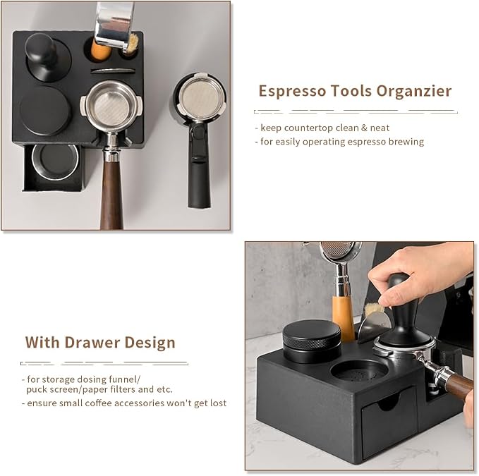 CAFEMASY Espresso Tamping Station Organizer - Image 2