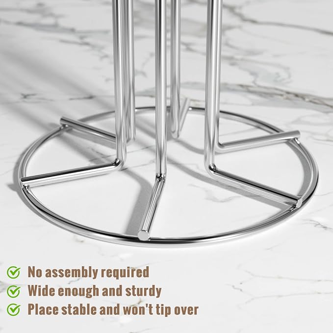 HULISEN Coffee Mug Holder for Countetop, Cup Tree for Counter Large Mugs - Image 6