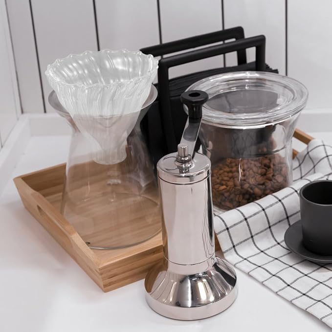 Reusable Spiral Coffee Dripper Filter Funnel Glass 3.7In Precise Filtration - Image 6
